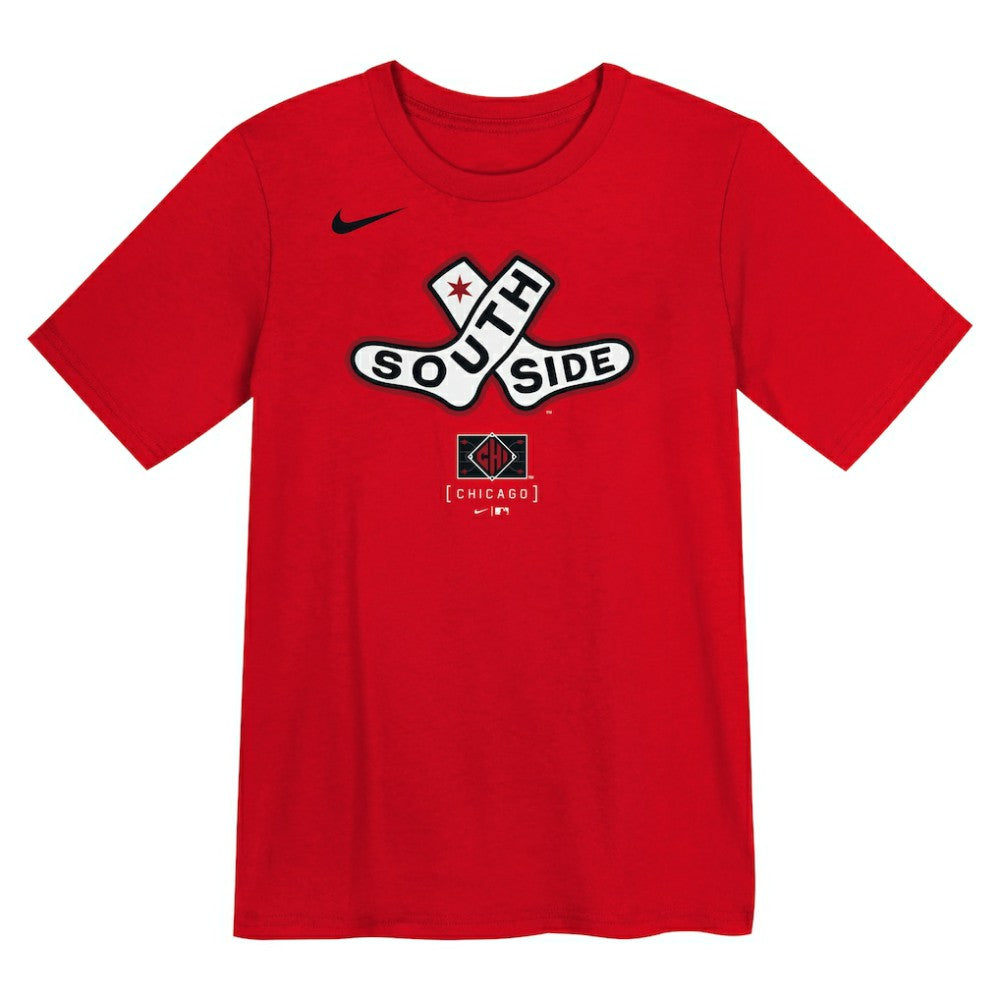 Chicago White Sox Preschool City Connect Logo T-Shirt Red | Nike