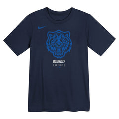 Detroit Tigers Preschool City Connect Logo T-Shirt Navy | Nike
