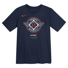 Houston Astros Preschool City Connect Logo T-Shirt Navy | Nike