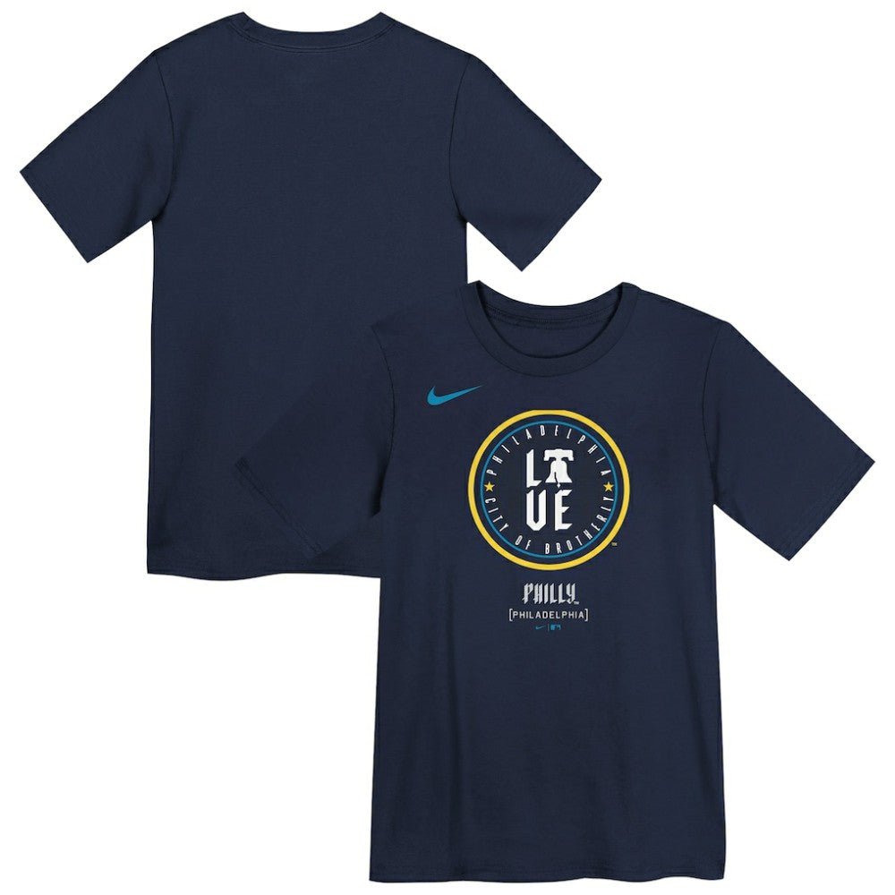 Philadelphia Phillies Preschool City Connect Logo T-Shirt Navy | Nike