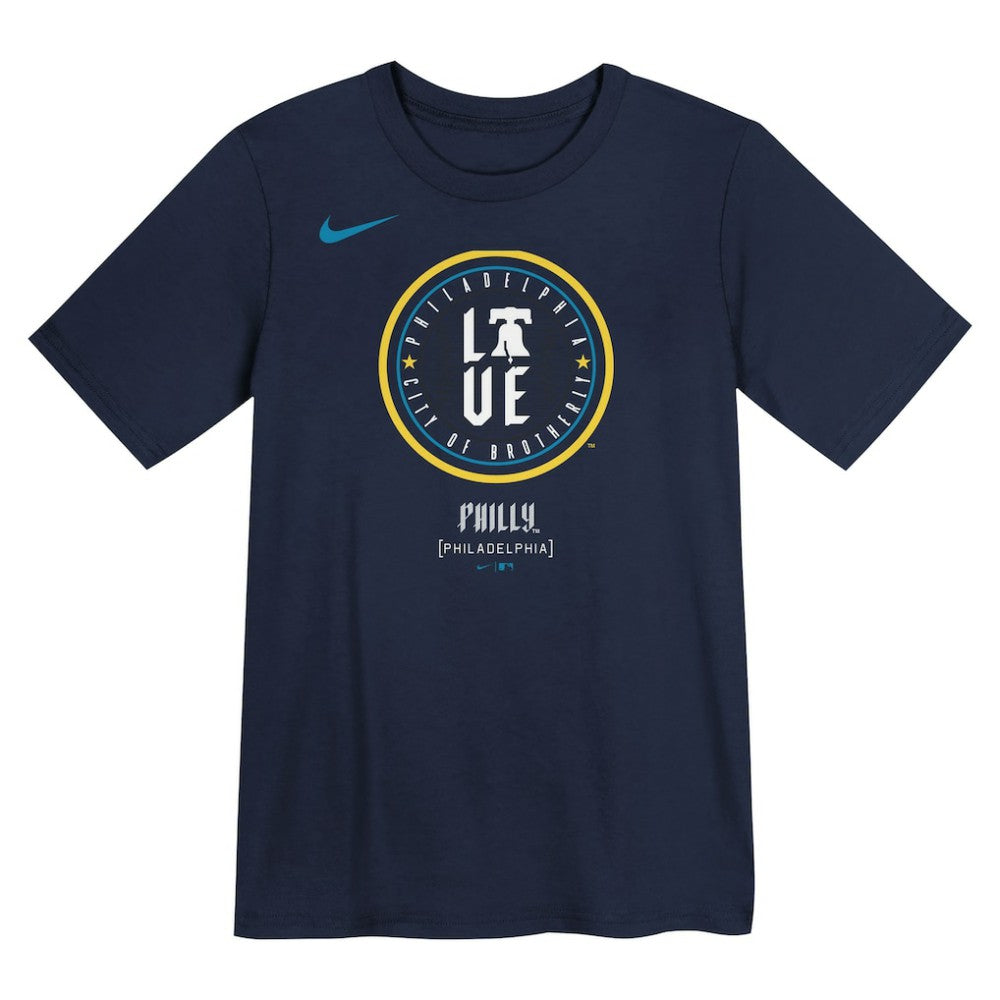 Philadelphia Phillies Preschool City Connect Logo T-Shirt Navy | Nike