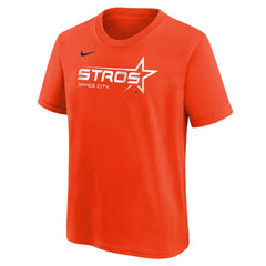 Houston Astros Youth City Connect Wordmark T-Shirt Orange | Nike