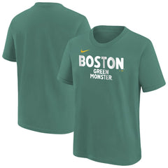 Boston Red Sox Youth City Connect Wordmark T-Shirt Green | Nike