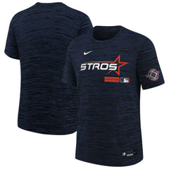 Houston Astros Youth Authentic Collection Velocity Dri-FIT T-Shirt Navy | Nike