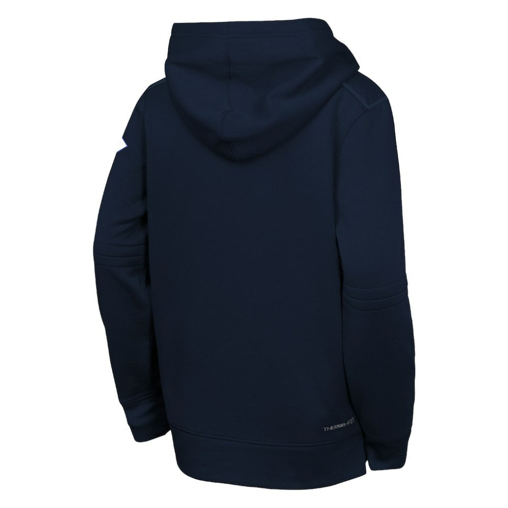 Detroit Tigers Youth Authentic Collection City Connect Therma-FIT Hoodie Navy | Nike