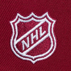 Colorado Avalanche Mitchell & Ness Legendary Away Snapback Hat Burgundy