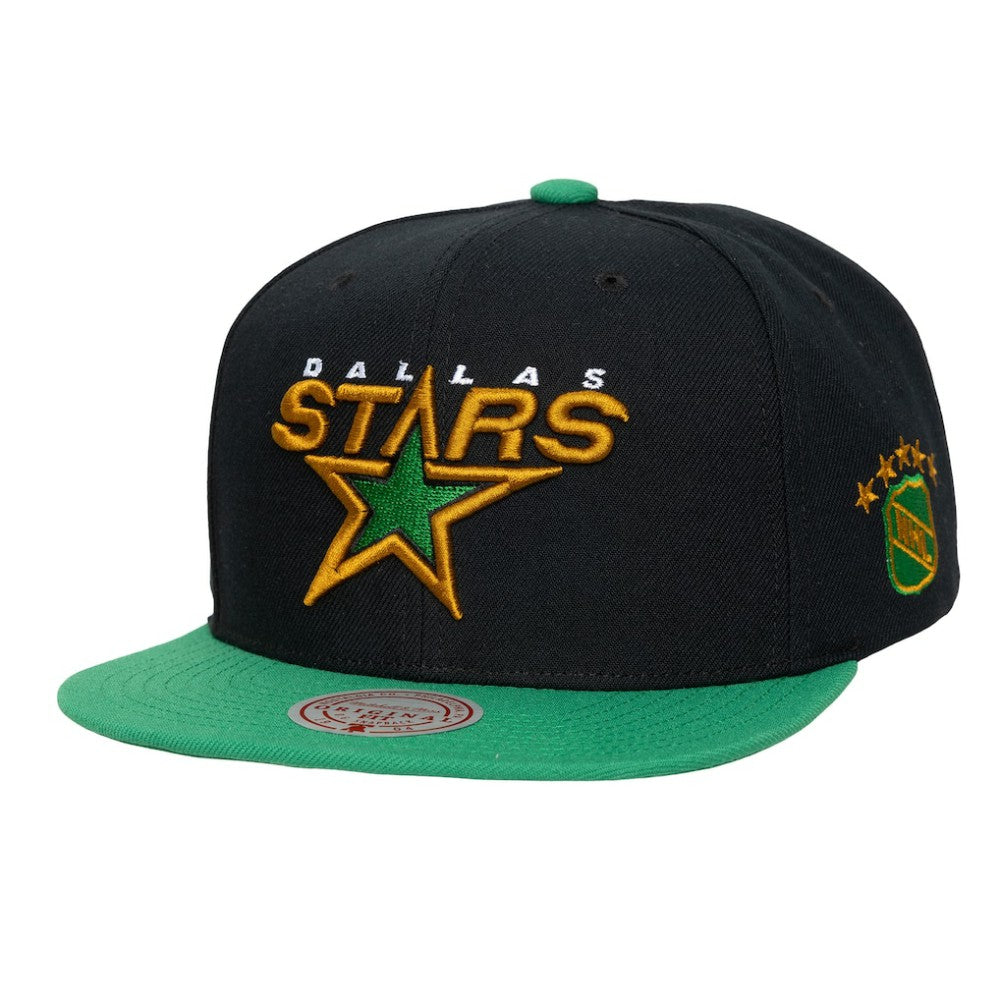 Dallas Stars Mitchell & Ness Legendary Away Snapback Hat Black