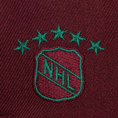 Anaheim Ducks Mitchell & Ness Legendary Home Snapback Hat Maroon