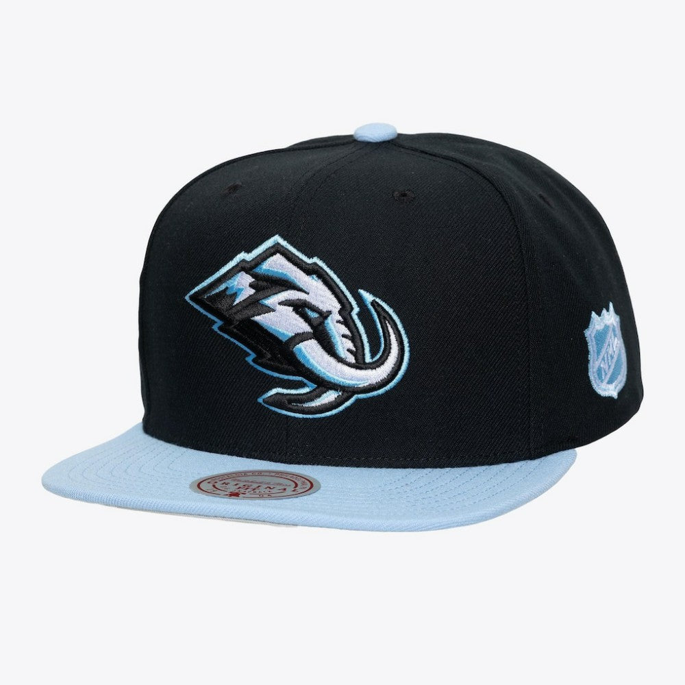 Utah Mammoth Mitchell & Ness Legendary Home Snapback Hat Black