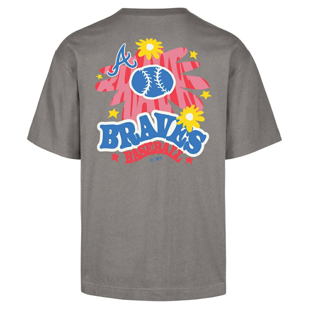 Atlanta Braves Flora Foundation T-Shirt Gray | 47 brand