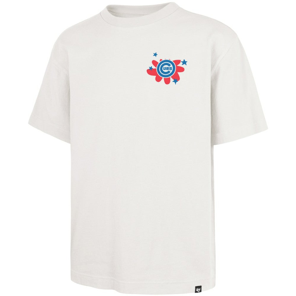 Chicago Cubs Flora Foundation T-Shirt Cream | 47 brand