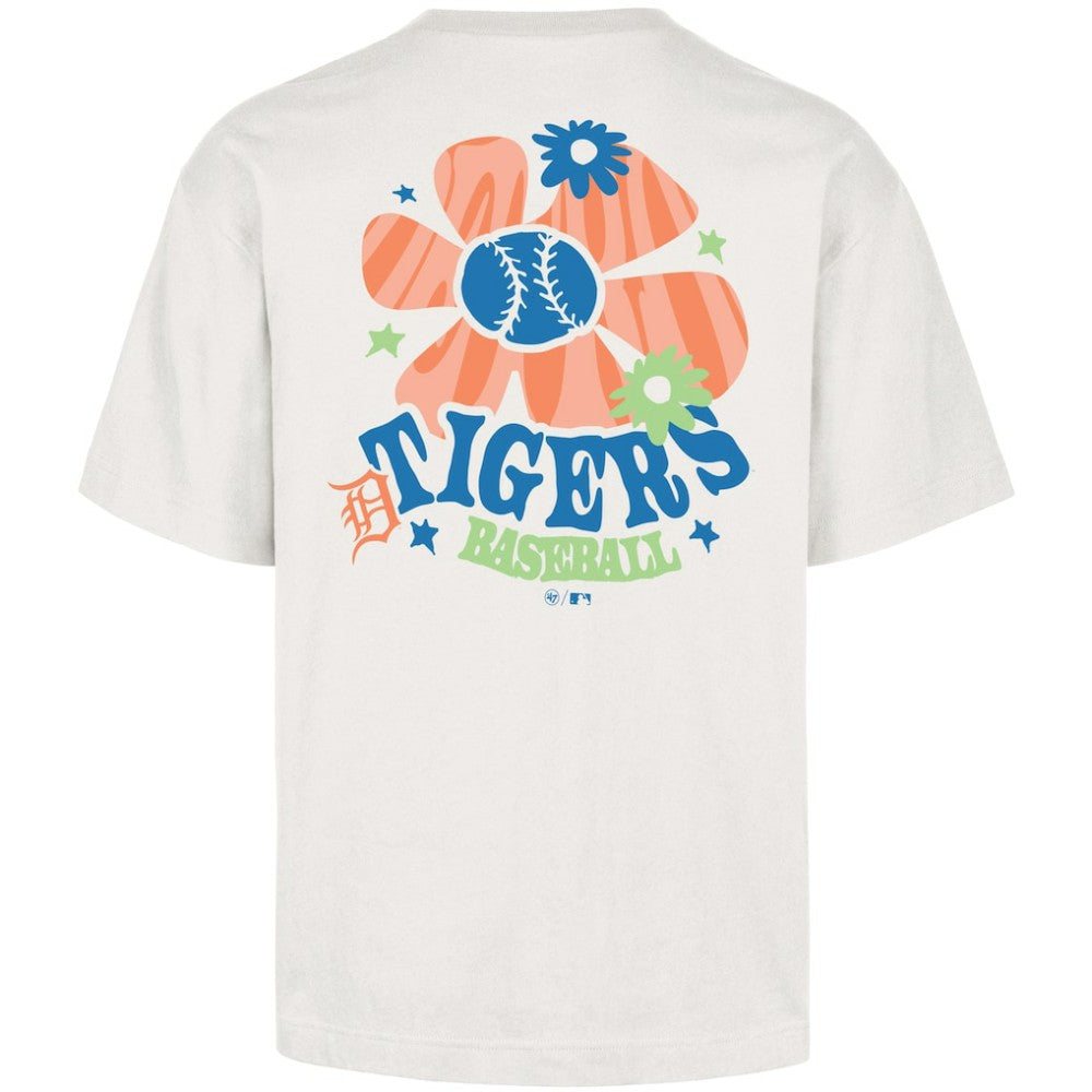 Detroit Tigers Flora Foundation T-Shirt Cream | 47 brand