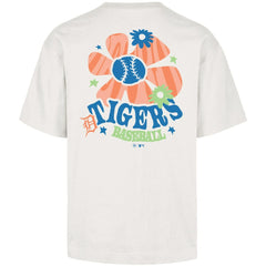 Detroit Tigers Flora Foundation T-Shirt Cream | 47 brand