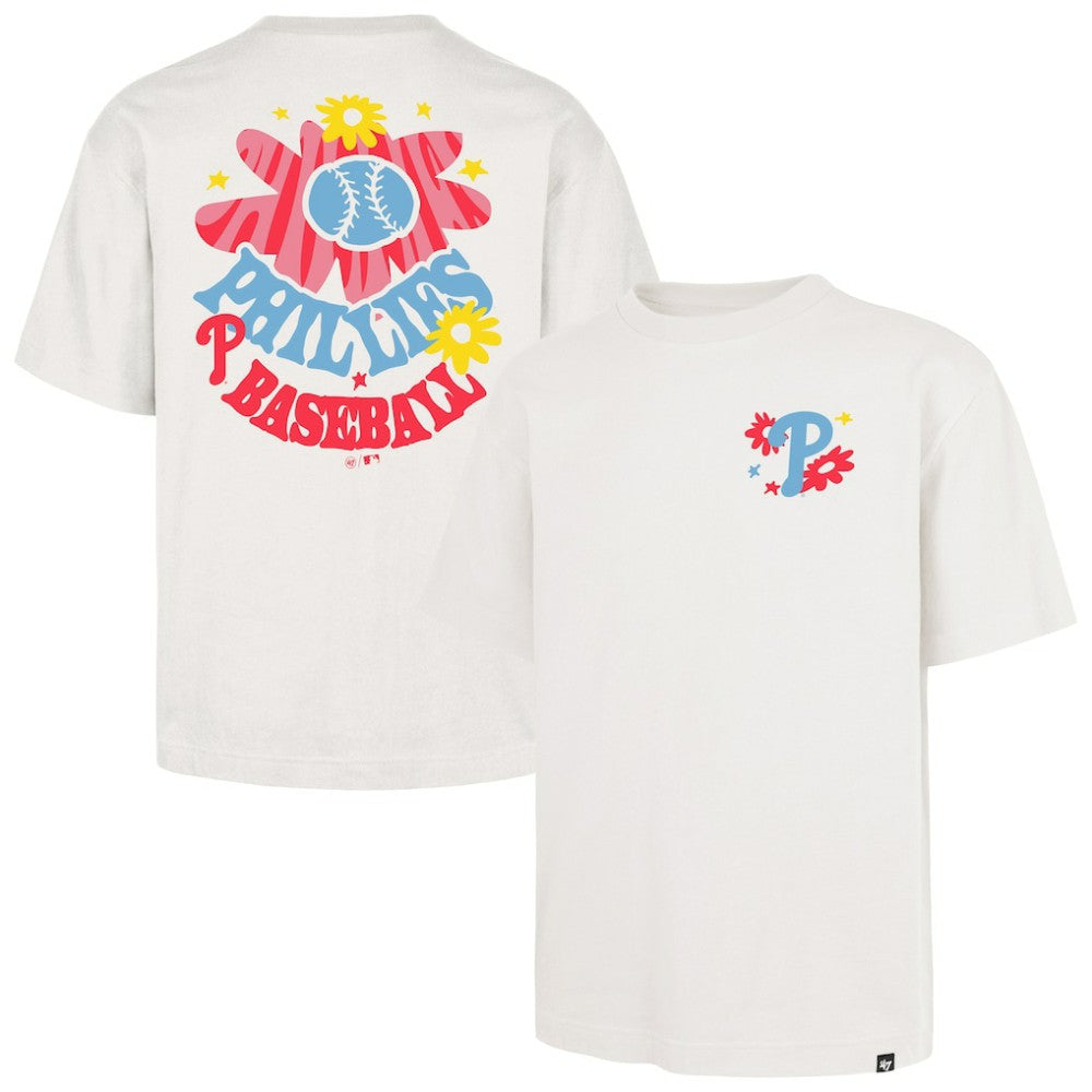 Philadelphia Phillies Flora Foundation T-Shirt Cream | 47 brand
