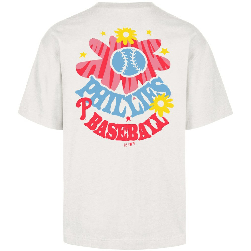 Philadelphia Phillies Flora Foundation T-Shirt Cream | 47 brand