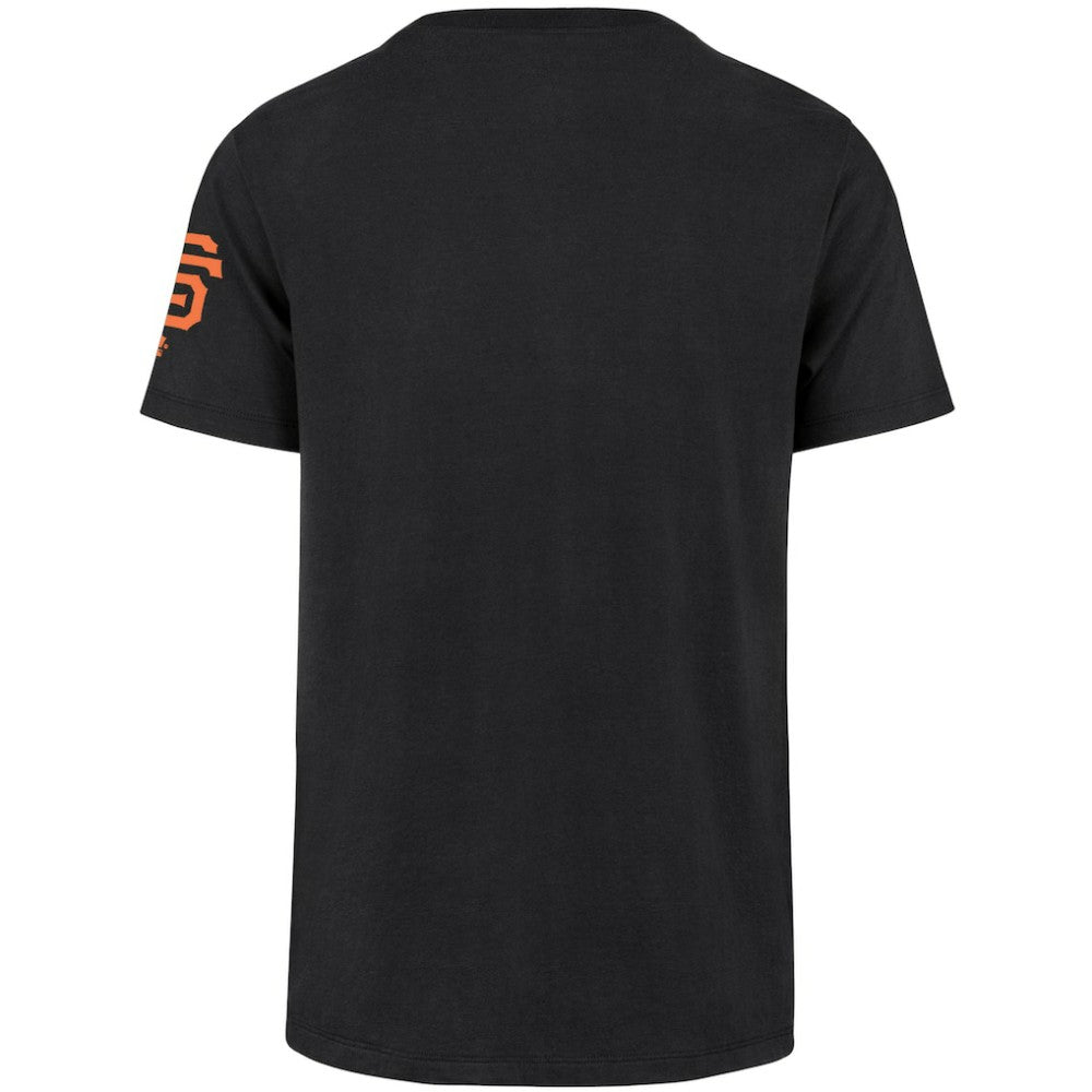 San Francisco Giants Upside Down Two-Peat Franklin T-Shirt Black | 47 brand