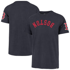 Boston Red Sox Upside Down Two-Peat Franklin T-Shirt Navy | 47 brand