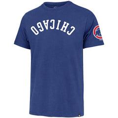 Chicago Cubs Upside Down Two-Peat Franklin T-Shirt Royal | 47 brand