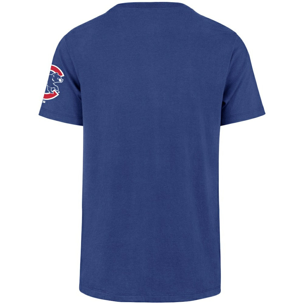 Chicago Cubs Upside Down Two-Peat Franklin T-Shirt Royal | 47 brand