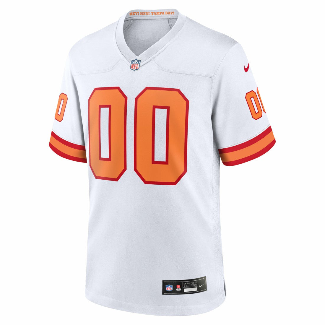 76 Tampa Bay Buccaneers Youth 50th Season Custom Game Jersey - White