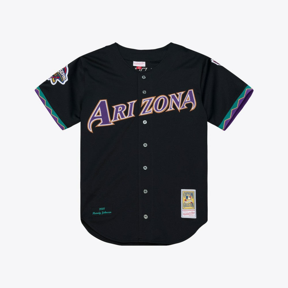 Randy Johnson Arizona Diamondbacks 2001 Authentic Jersey - Black