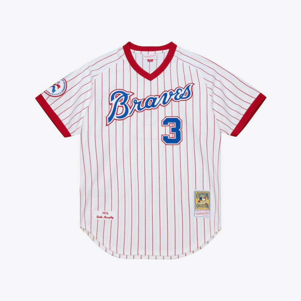 Dale Murphy Atlanta Braves 1976 Authentic Jersey White | Mitchell & Ness