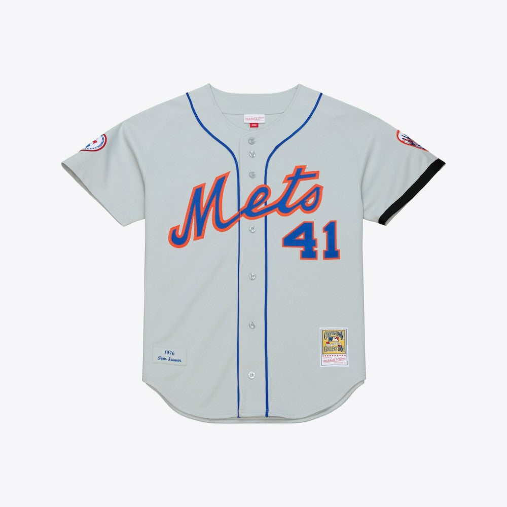 Tom Seaver New York Mets 1976 Authentic Jersey Gray | Mitchell & Ness