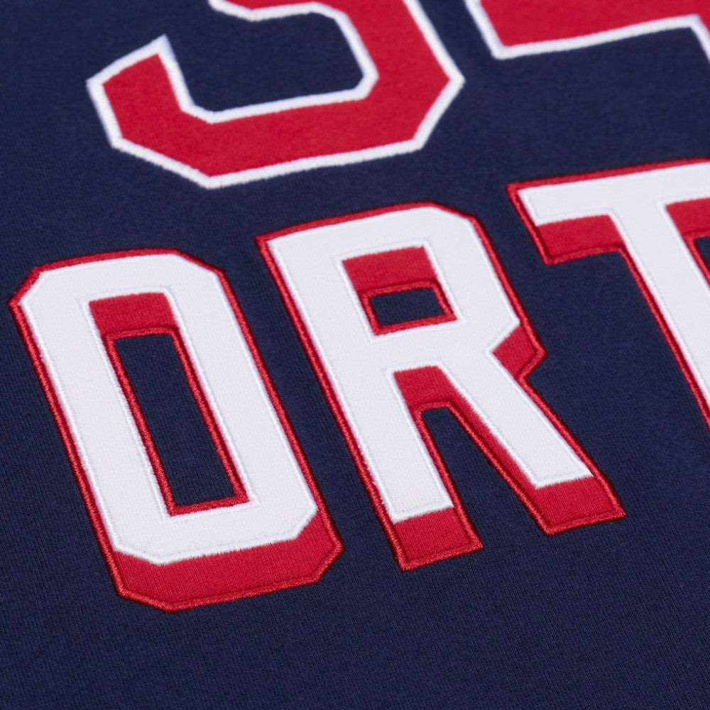 David Ortiz Boston Red Sox Player Collection Premium T-Shirt Navy | Mitchell & Ness