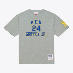 Ken Griffey Jr. Seattle Mariners Player Collection Premium T-Shirt Gray | Mitchell & Ness