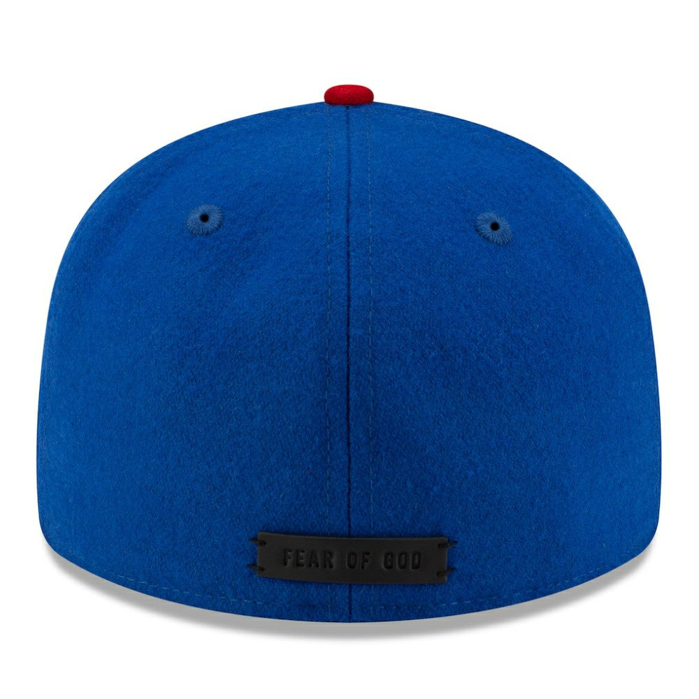 Chicago Cubs x Fear of God x MLB Wool 59FIFTY Fitted Hat Royal | New Era