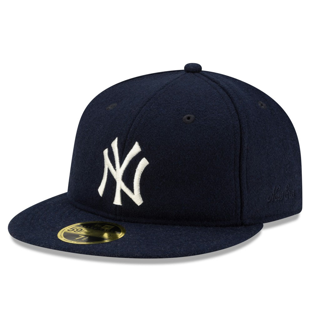 New York Yankees x Fear of God x MLB Wool 59FIFTY Fitted Hat Navy | New Era