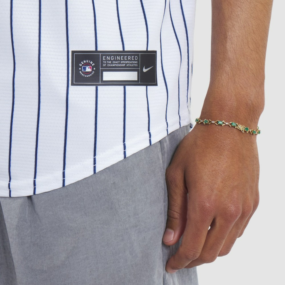CC Sabathia New York Yankees 2025 Baseball Hall of Fame Name & Number Retired Replica Jersey White | Nike