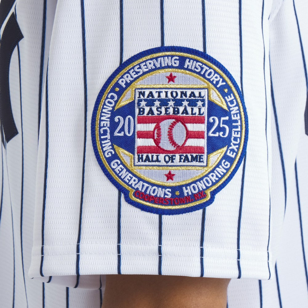 CC Sabathia New York Yankees 2025 Baseball Hall of Fame Name & Number Retired Replica Jersey White | Nike