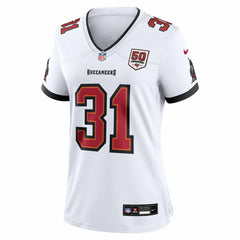 Antoine Winfield Jr. Tampa Bay Buccaneers Women's 50th Season Patch Game Jersey - White