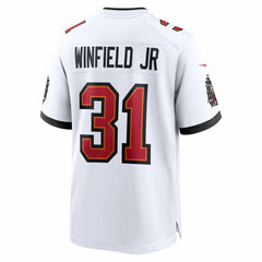 Antoine Winfield Jr. Tampa Bay Buccaneers 50th Season Patch Game Jersey - White