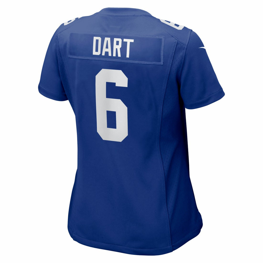 Jaxson Dart New York Giants Women's Team Game Jersey - Royal