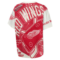 Detroit Red Wings Outerstuff Youth Top Player T-Shirt Cream