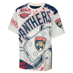 Florida Panthers Outerstuff Youth Top Player T-Shirt Cream
