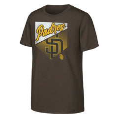 San Diego Padres Outerstuff Youth Prime Plate T-Shirt Brown