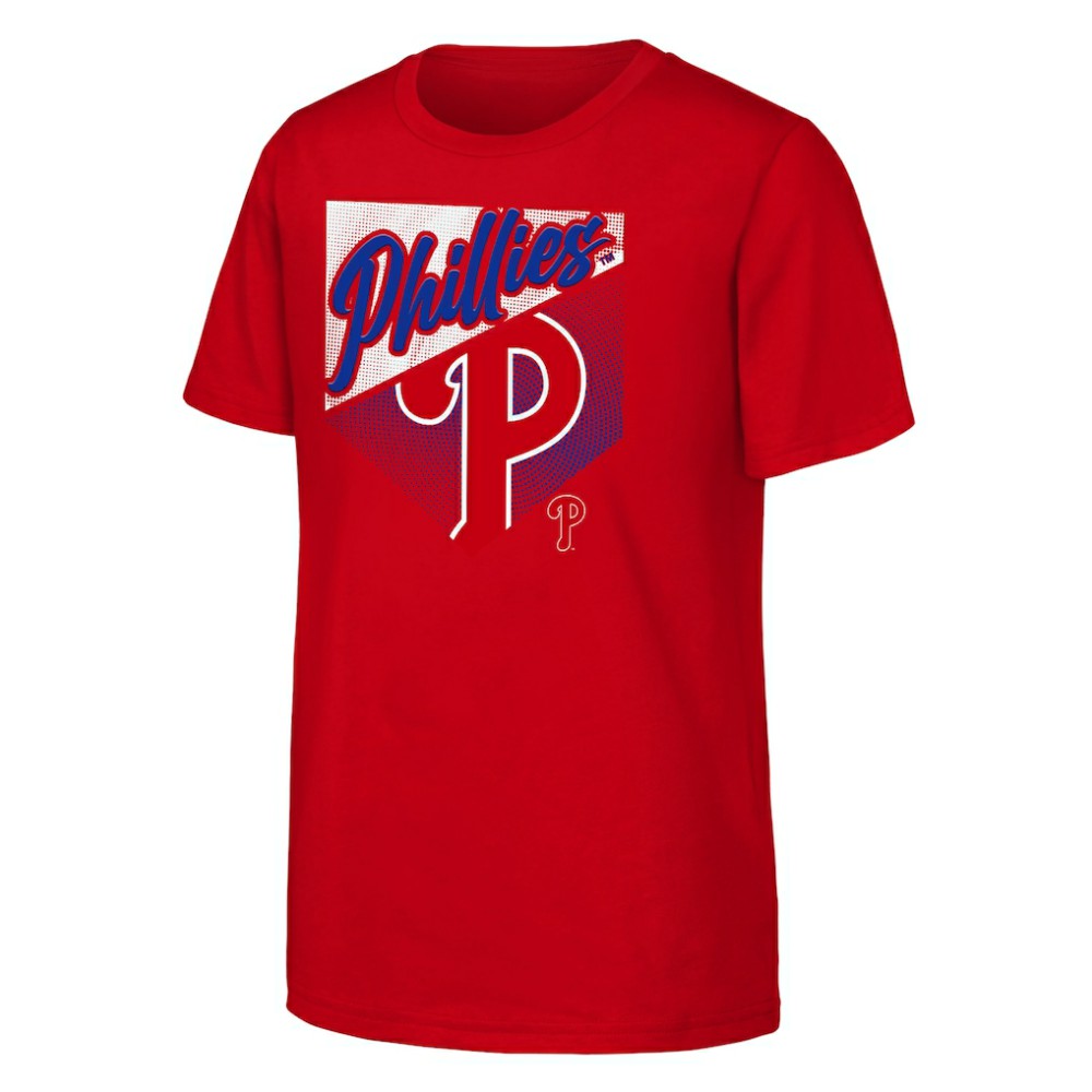 Philadelphia Phillies Outerstuff Youth Prime Plate T-Shirt Red