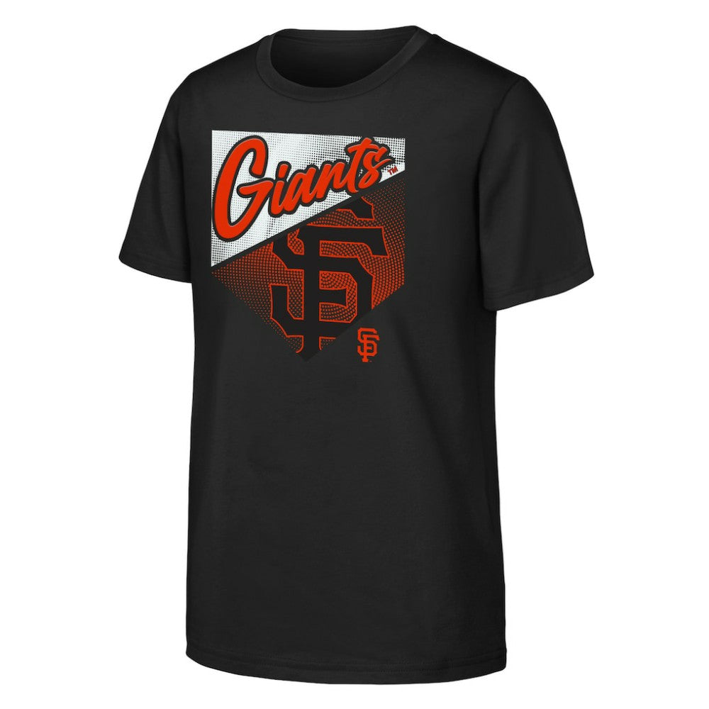 San Francisco Giants Outerstuff Youth Prime Plate T-Shirt Black