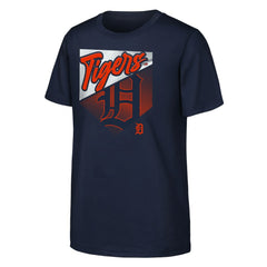 Detroit Tigers Outerstuff Youth Prime Plate T-Shirt Navy