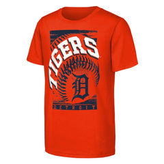 Detroit Tigers Outerstuff Youth Speed Pitch T-Shirt Orange