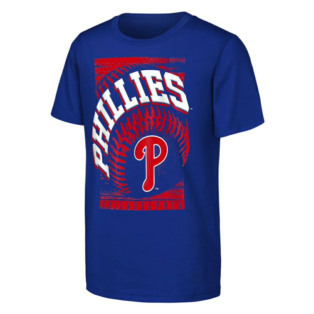 Philadelphia Phillies Outerstuff Youth Speed Pitch T-Shirt Royal