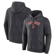 Boston Red Sox Team Lockup Hoodie Charcoal