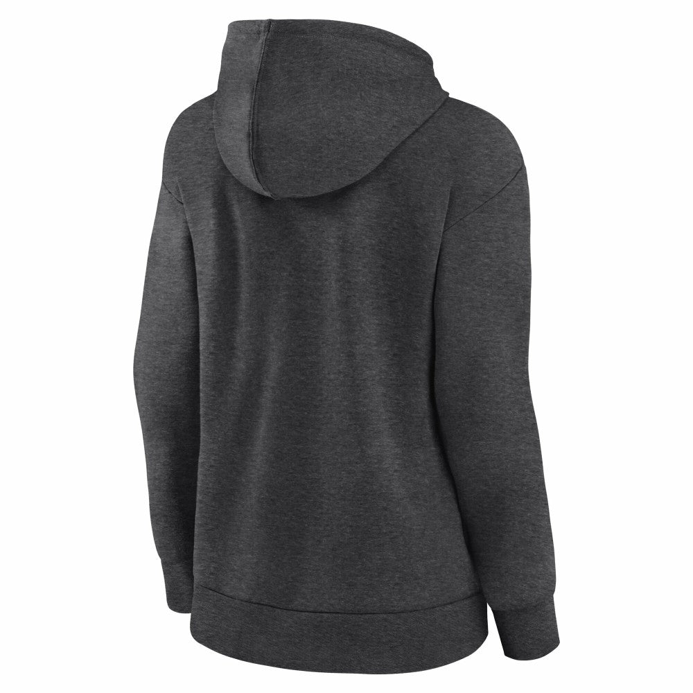 Cincinnati Reds Women's Team Lockup Hoodie Charcoal