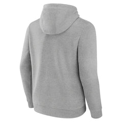 Atlanta Braves Team Lockup Hoodie Gray
