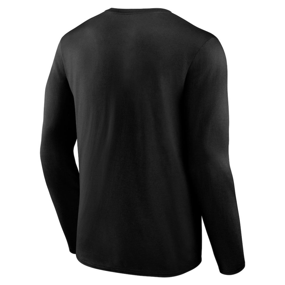 Los Angeles Dodgers Team Lockup Long Sleeve T-Shirt Black
