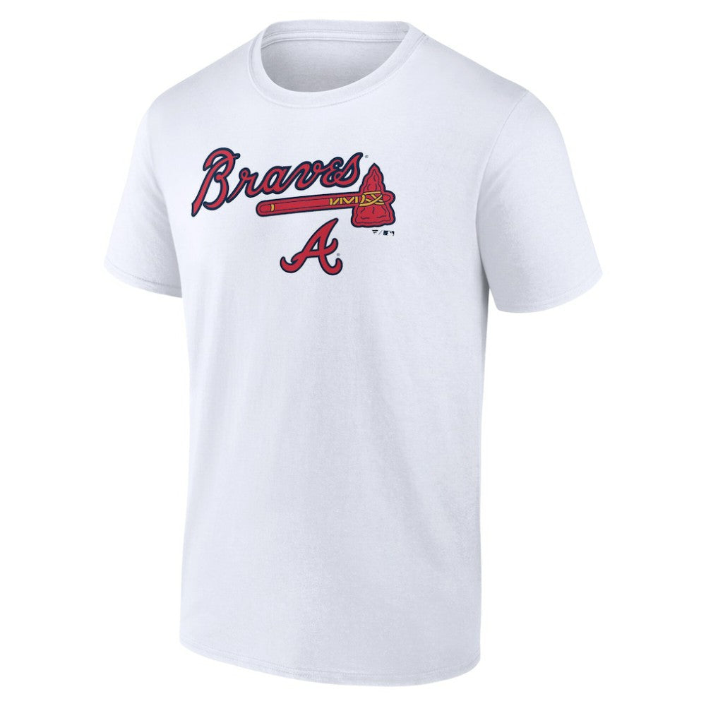 Atlanta Braves Team Lockup T-Shirt White