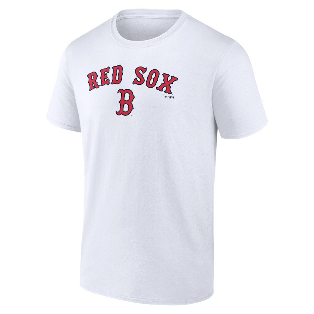 Boston Red Sox Team Lockup T-Shirt White